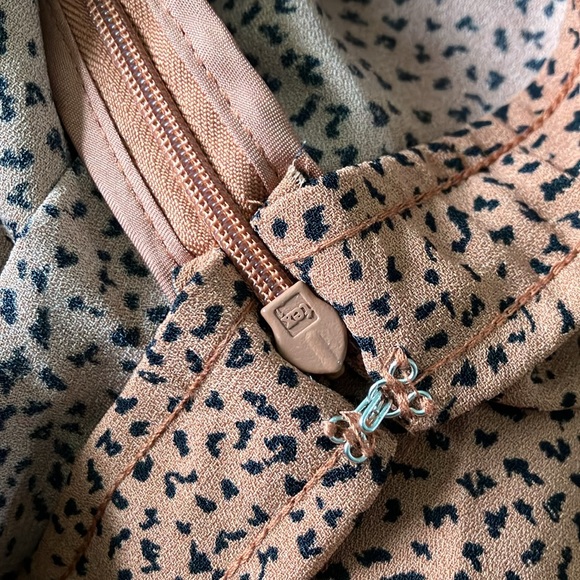 Nine West Animal Print MIDI Length Skirt - Picture 6 of 6